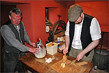 Making Real Manx Butter at Cregneash Village - (2/5/05)