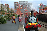 The Santa Train at Douglas Steam Railway Station - (4/12/04)