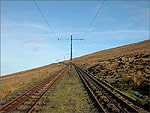 On my way up to the Summit of Snaefell - (19/2/04)