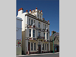 A portrait view of the former Saddle Hotel in Ramsey - (25/7/04)