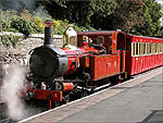 Steam Train "Loch" at Douglas Railway Station - (1/9/03)