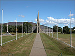 The ceremonial path to Tynwald Hill - (6/9/03)