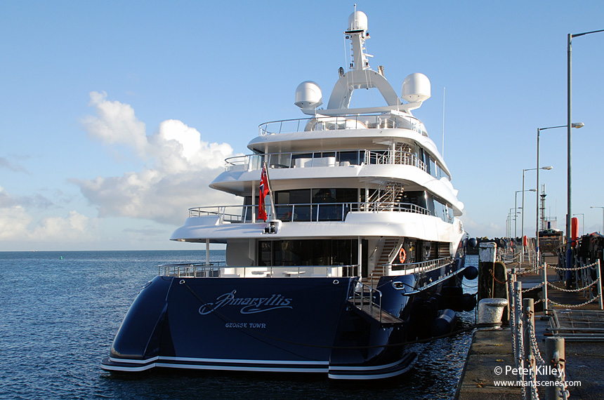 Super Yacht Amaryllis – Victoria Pier Douglas | Manx Scenes 