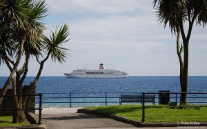 Cruise Ship 'Deutschland' a visitor to Douglas - © Peter Killey