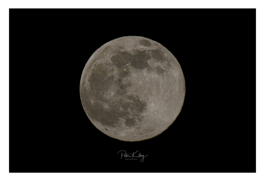 Wolf Moon 2022 - © Peter Killey - www.manxscenes.com