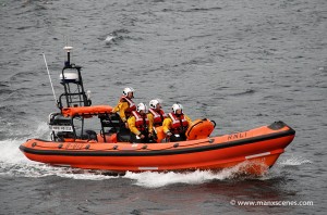 Port Erin's Inshore Lifeboat - Muriel and Leslie © Peter Killey