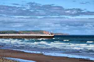 Ramsey Beach and Piers and the Bride Coastline - © Peter Killey