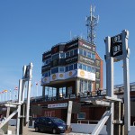 The TT Control Tower in among the competitors Quick Filler Stands TT 2012 - © Peter Killey