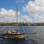The "Sara Ann" at Peel Traditional Boat Weekend - © Peter Killey