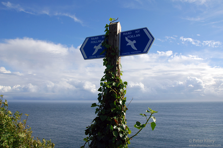 The Raad Ny Foillan better known as the Coastal Path - © Peter Killey