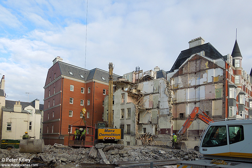 The Nearly Demolished Mannin Hotel 26th October 2012 - © Peter Killey