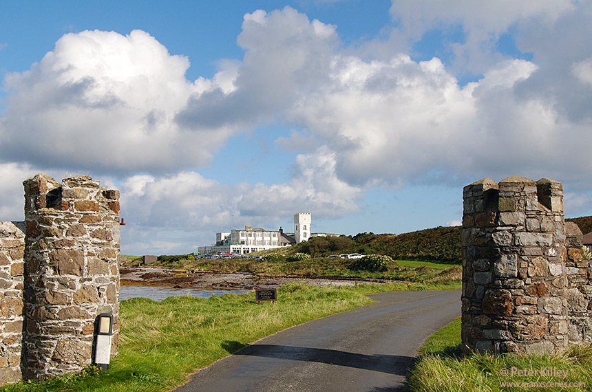 A view towards the former Castletown Golf Links Hotel - © Peter Killey