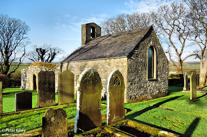 St Adamnans Church, Old Kirk Lonan  -  © Peter Killey 