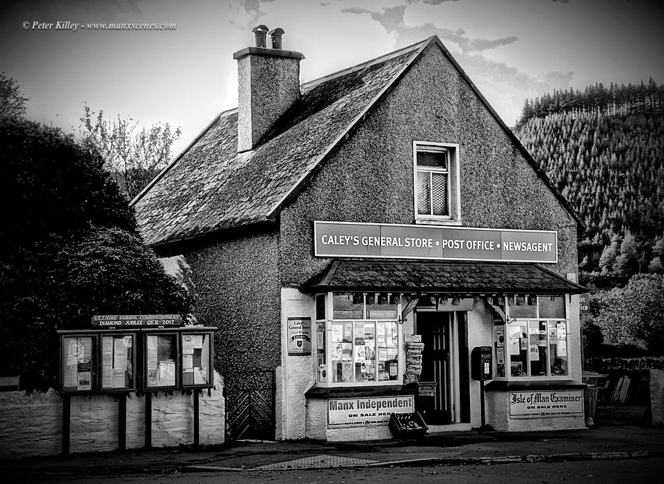 Caley's Store in Sulby © Peter Killey - www.manxscenes.com