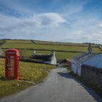 Cregneash Village and the famous Phone Box