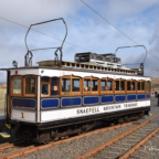 Electric Trams 1 & 4 at Snaefell