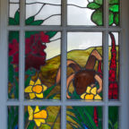 Stained Glass Window, Cregneash - © Peter Killey - www.manxscenes.com