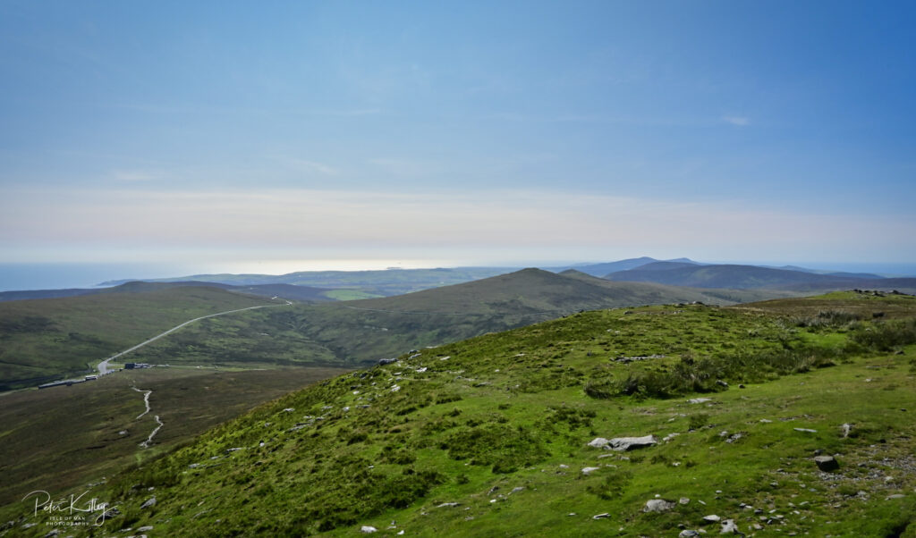 Looking South from Snaefell © Peter Killey - www.manxscenes.com