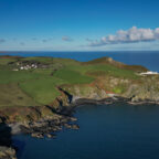 Maughold from the Air - © Peter Killey - www.manxscenes.com