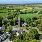 Bride Village from the Air - © Peter Killey - www.manxscenes.com