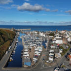 Peel from the Air - © Peter Killey - www.manxscenes.com