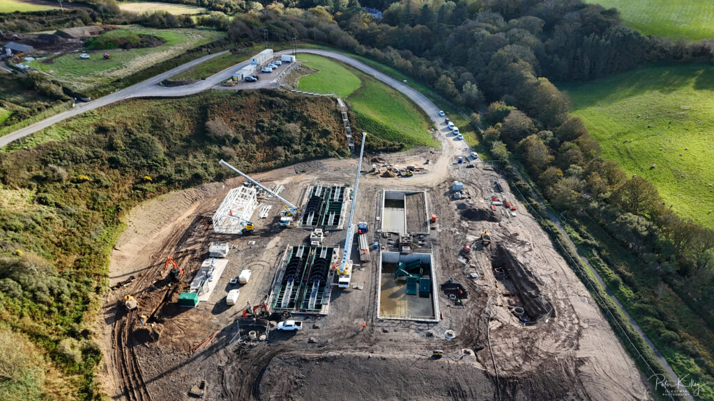 Peel from the Air - © Peter Killey - www.manxscenes.com