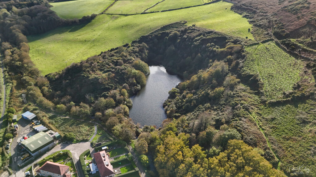 Peel from the Air - © Peter Killey - www.manxscenes.com